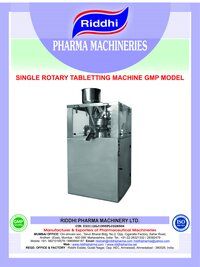 SINGLE ROTARY TABLET PRESS MACHINE