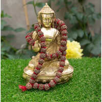5 Mukhi Rudraksha Kantha Mala (52 Beads) - Occasion: Religious