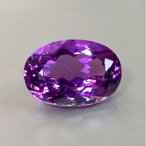 Natural Amethyst Gemstone - Stone Color: Purple