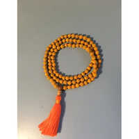 Haldi(turmeric) Mala Baglamukhi Mala - Material: Haldi