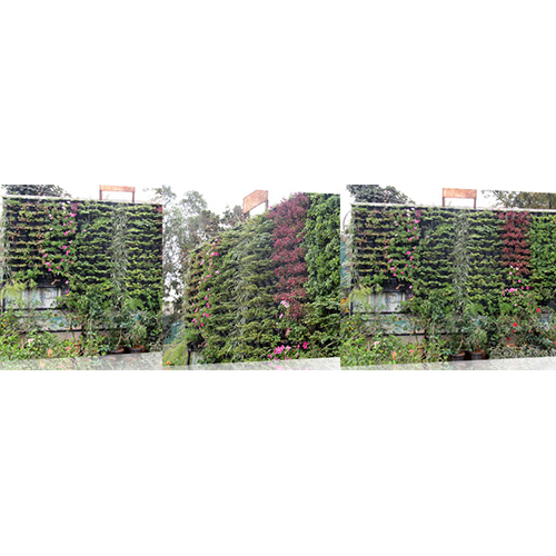 Bio Wall Artificial Flowers - High-Quality Plastic Wreaths | Eco-Friendly, Rust-Proof, Easy to Clean, Lightweight, Hygienic, Polished for Realistic Look, Perfect for Home and Wedding Decoration