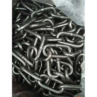 Lashing Chain - Mild Steel, 50 Mtr Length, 7mm To 16mm Thickness | Silver Color, 5000 Kg Load Capacity, Built For Construction