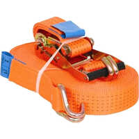 Orange 10 Mtr Ratchet Lashing Belt