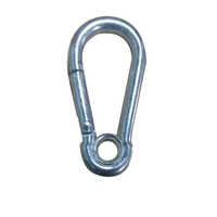 Steel Snap Hook - Mild Steel, 10 Mm Size, Galvanized Finish | Metal Belt Type, Fixed Size For Hanging And Multiple Purposes
