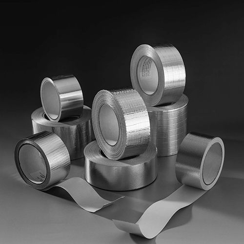 Aluminium Foil Tape With Release And Without Release - Aluminium Foil 50 Meter Length Silver Color 0.05 Millimeter Thickness | Single Side Solvent Adhesive Ideal for Masking