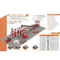 Automatic Fly Ash Brick Making Machine (FAM -1080)