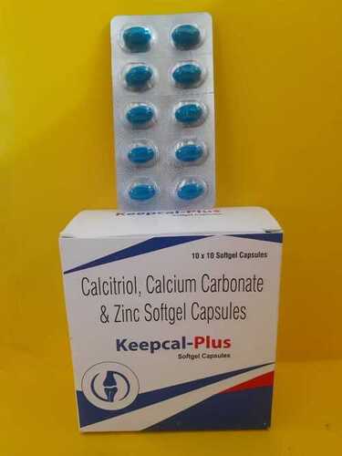 Calcitriol  Calcium Carbonate Zinc softgel Capsules