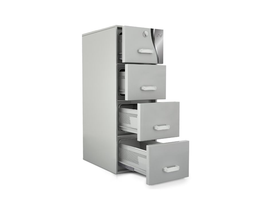 Fire resistant filing cabinet