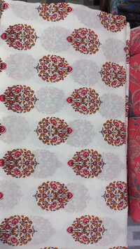 Screen printed Cotton Fabric