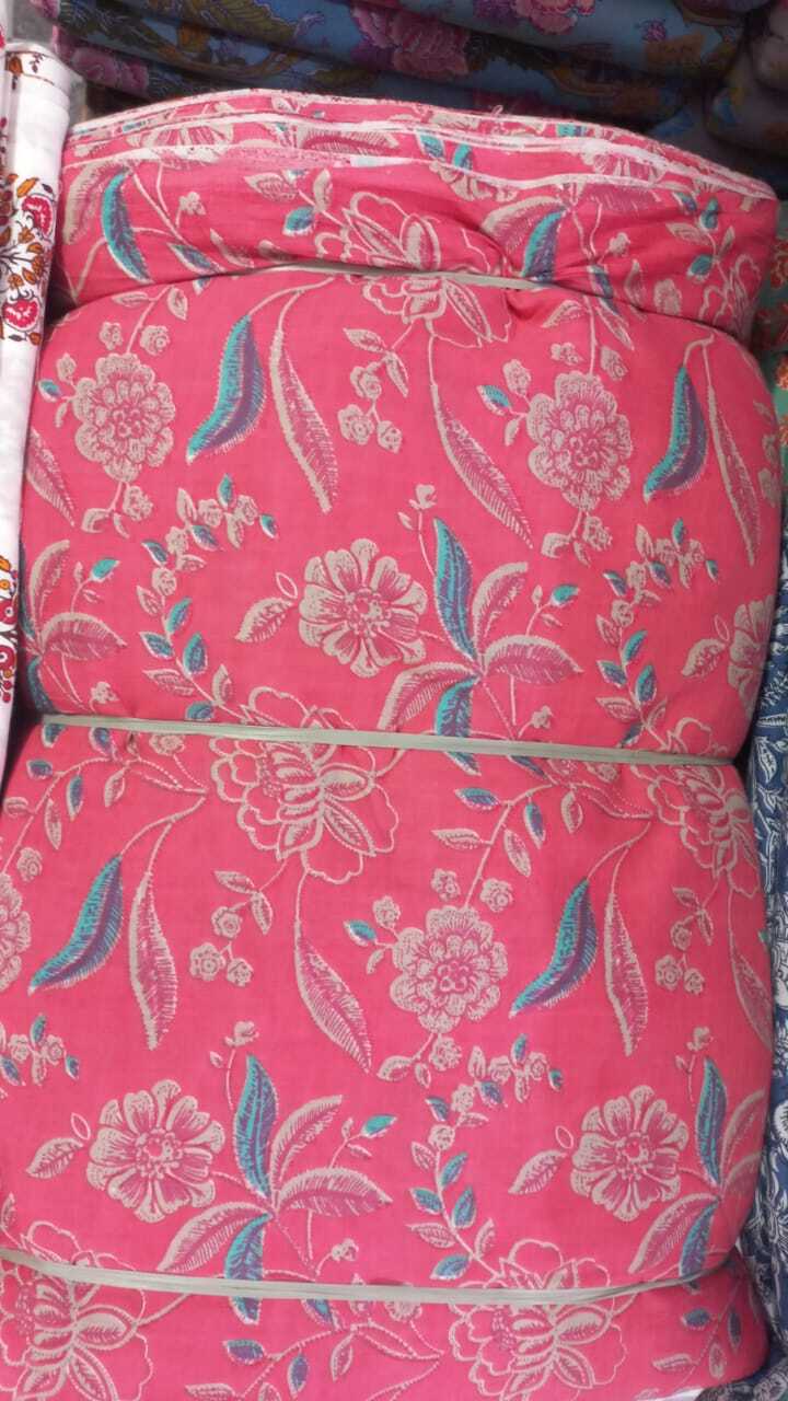 Screen printed Cotton Fabric