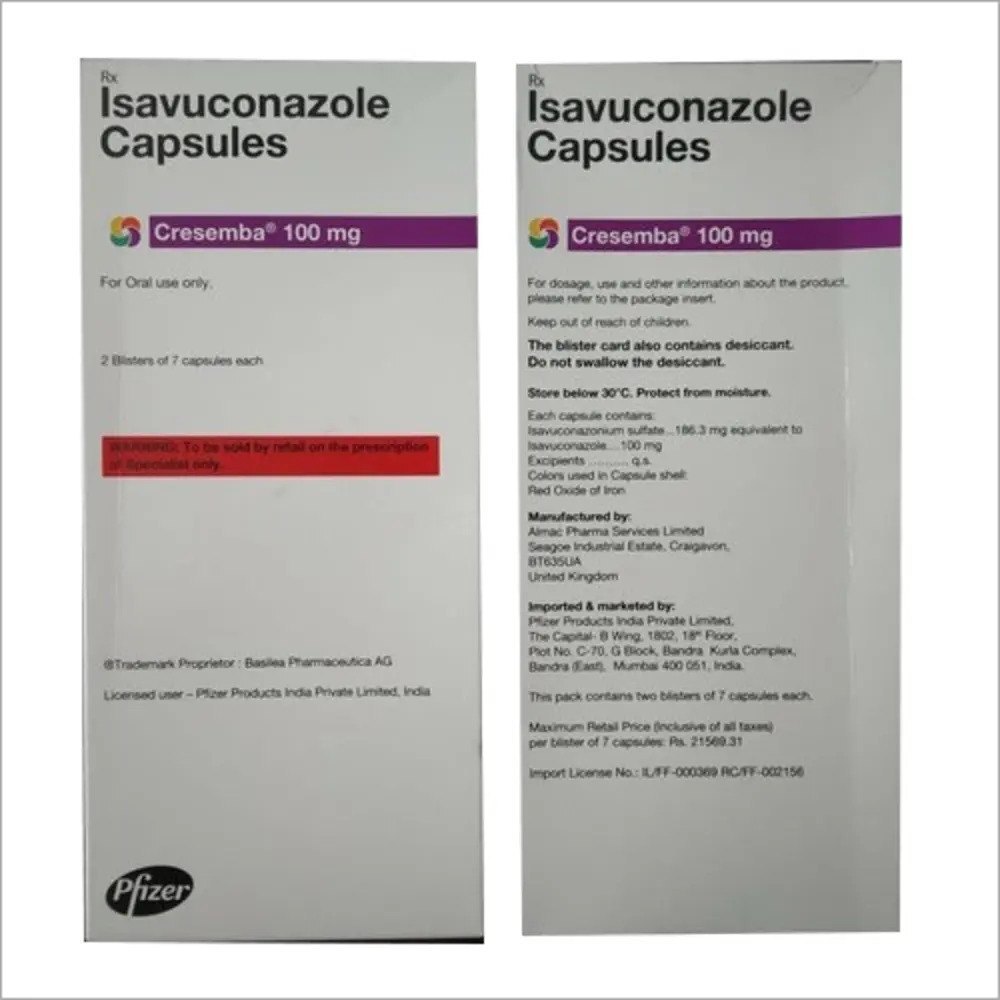 Isavuconazole100mg Capsule