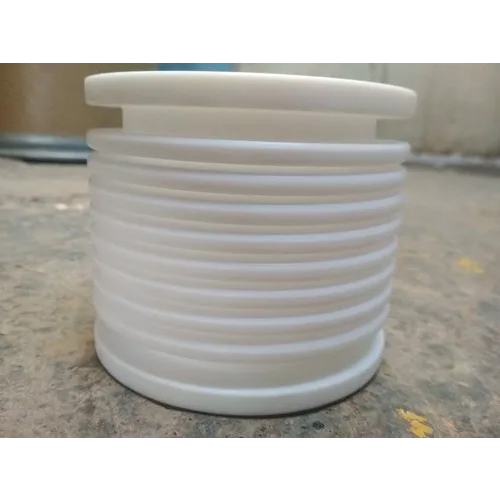 White Ptfe Reducer Lined Bellows Size: Different Available