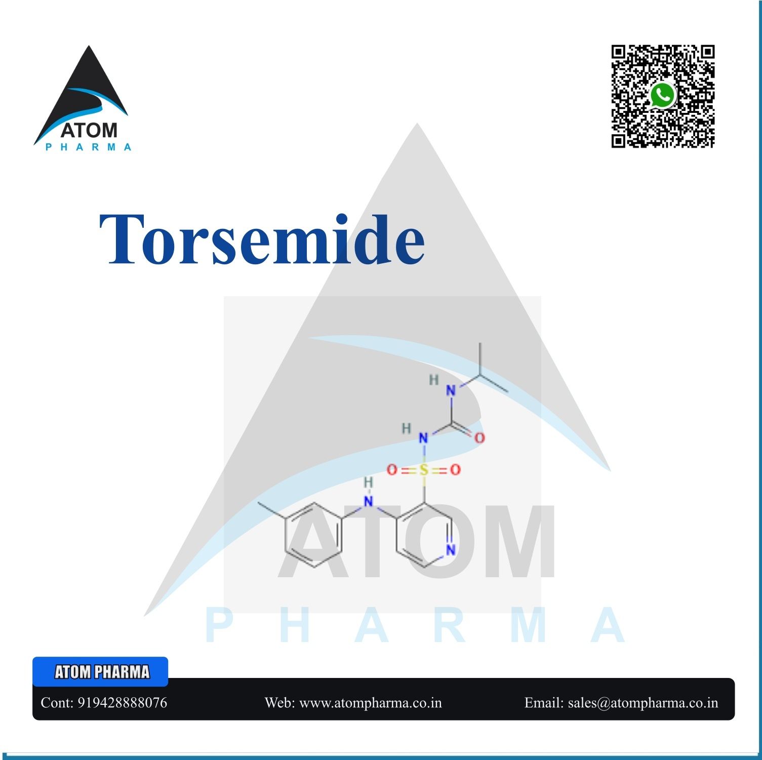 TORSEMIDE API POWDER