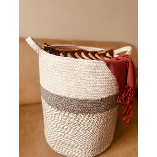 Cotton Rope Storage Basket