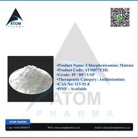 CHLORPHENIRAMINE MALEATE API POWDER