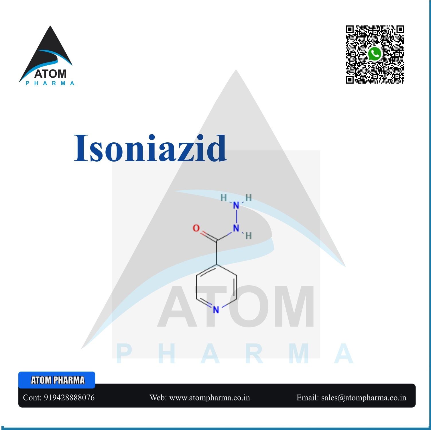 ISONIAZID API POWDER