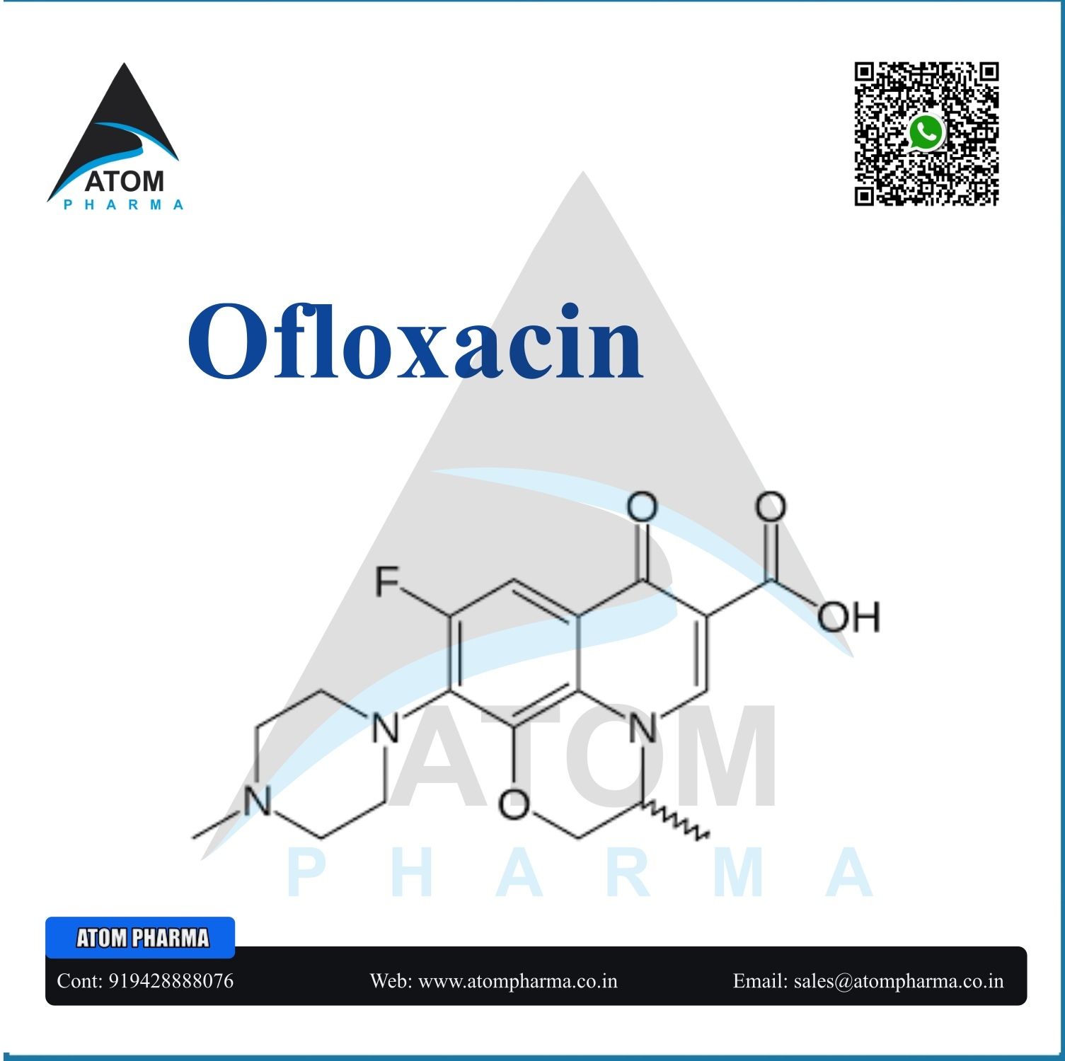 OFLOXACIN API POWDER