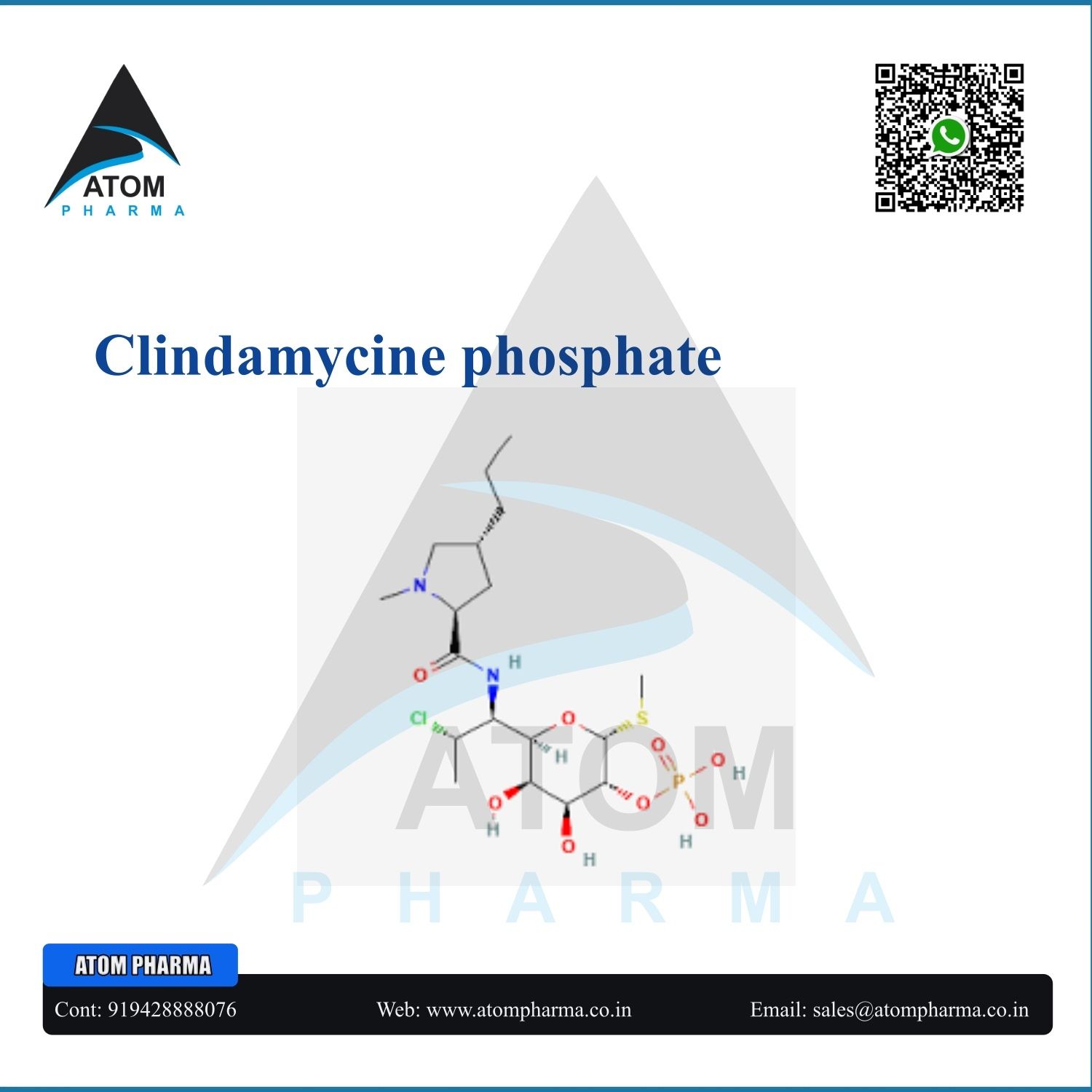 CLINDAMYCINE PHOSPHATE API POWDER