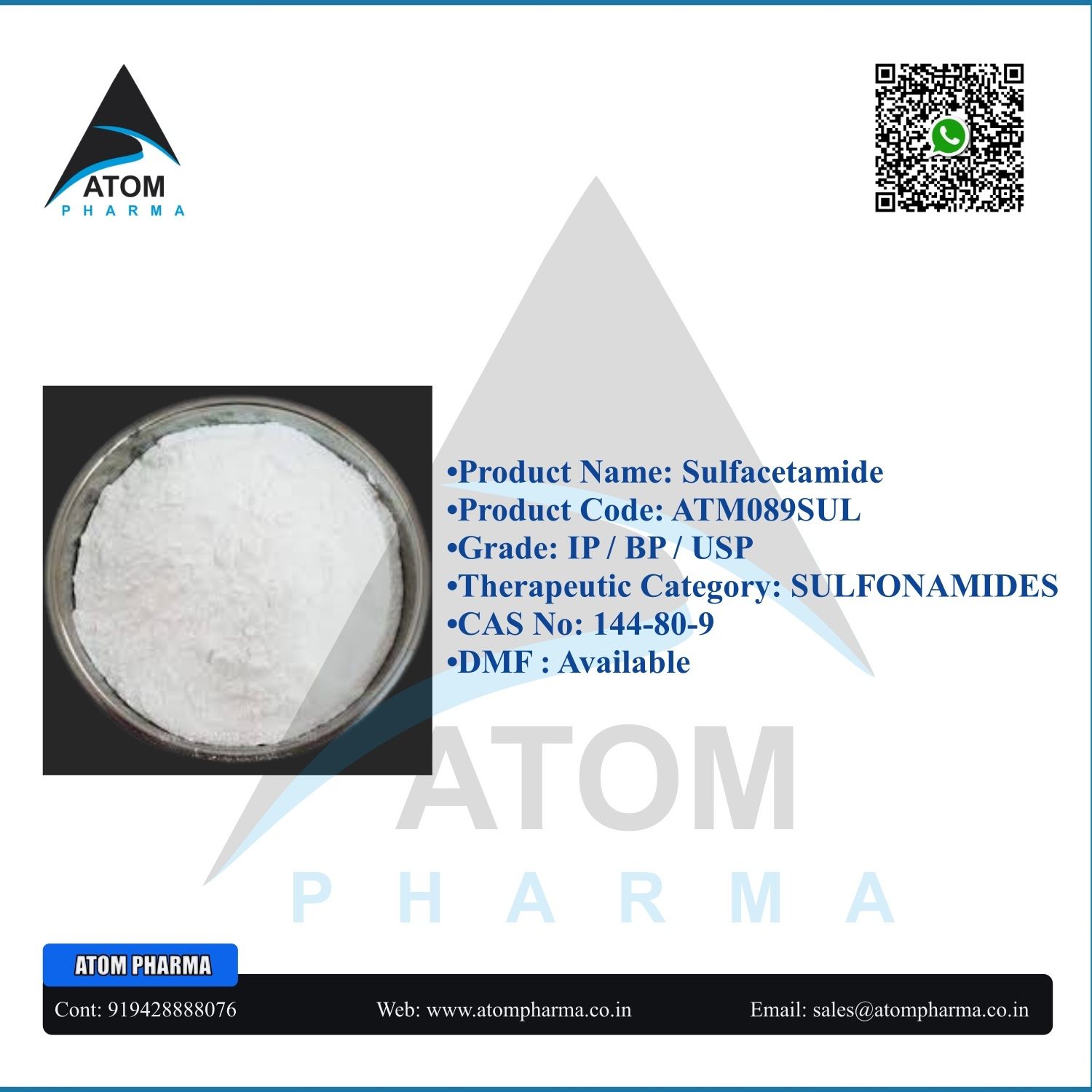 SULFACETAMIDE API POWDER