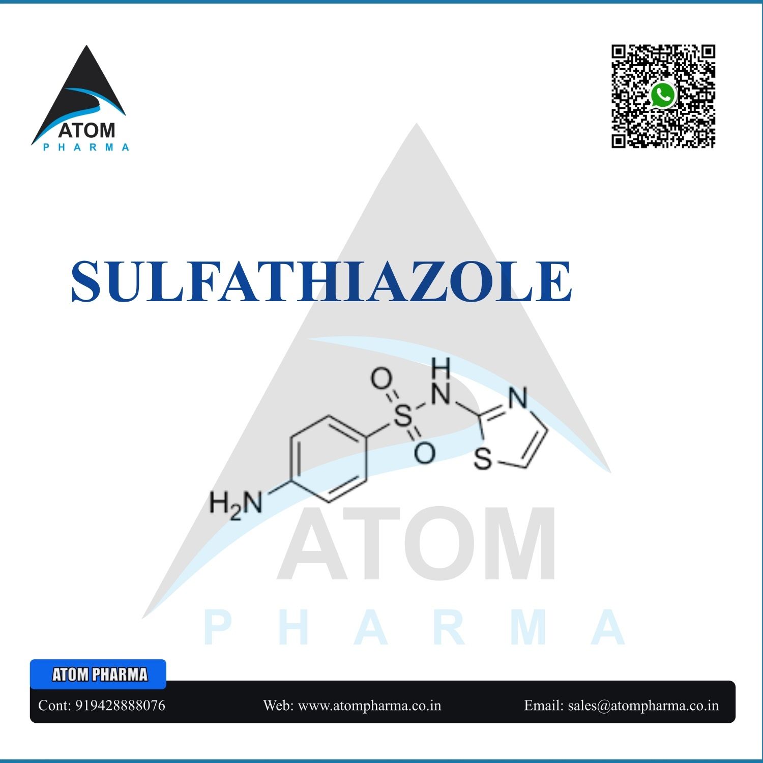 SULFATHIAZOLE API POWDER