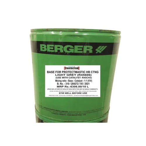 Berger Protectomastic Hb Light Grey Coating Application: Industrial