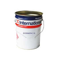 International Interzinc 52 - Liquid Epoxy Zinc Rich Primer, High Gloss White Finish, Smooth Surface For Industrial Applications