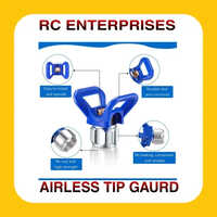 Jaguar Tip Guard - Stainless Steel, Electric Power Source, Blue Color | Industrial Usage, Enhanced Durability And Performance