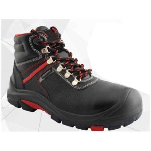 Black Article Tp -804 Pu Rubber Safety Shoes