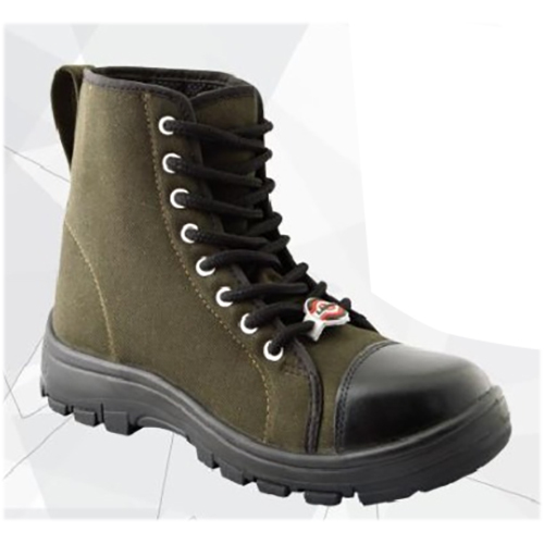 Article TP -511 Knight Safety Shoes - PU-Rubber Sole, Hard Toe, Lace Shoes for Men