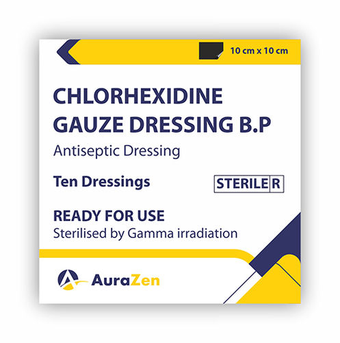 Chlorhexidine Gauze Dressing Bp General Medicines