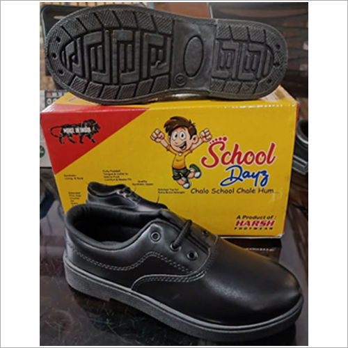 Black Boys School Shoes