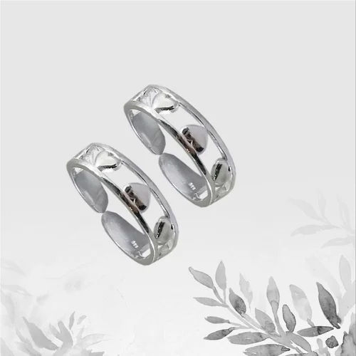 925 Sterling Silver Plain Toe Ring