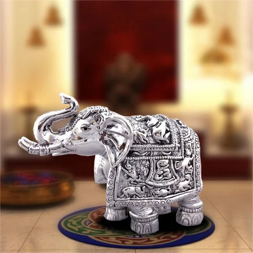 Eco-friendly 999 Hollow Silver Statue