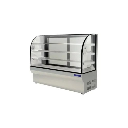 Gray Curved Glass Normal Display Counter