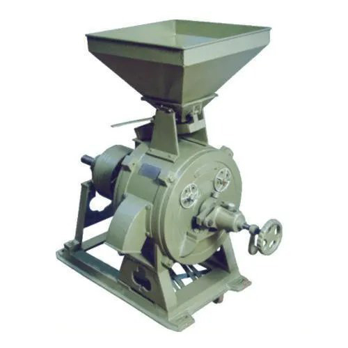 Pulverizer - Stainless Steel, Semi Automatic Design | Green Finish, Electric Power Source, 1 Year Warranty