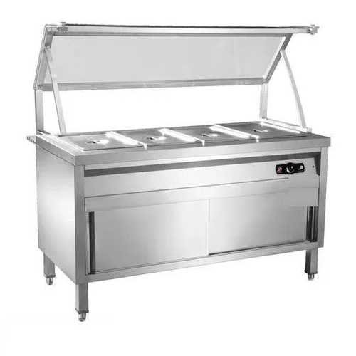 Semi Automatic Hot Bain Marie Counter