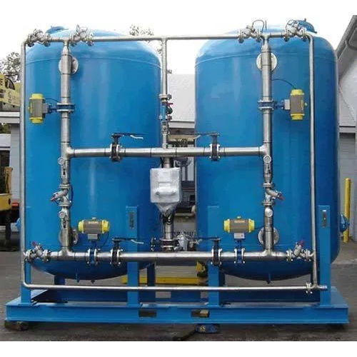 Automatic Water Softening Plant - Stainless Steel Build | Semi-Automatic Electric Drive with Ground Water Source