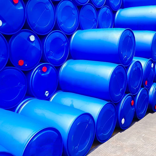 Blue Hdpe Plastic Barrel Hardness: Rigid