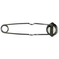 Single Flint Spark Lighter Suitable For Lighting Gas Torches Ie01r01 - Steel, Yellow, Refillable With Safety Cup , Heavy Duty, Long Lasting For Industrial Use