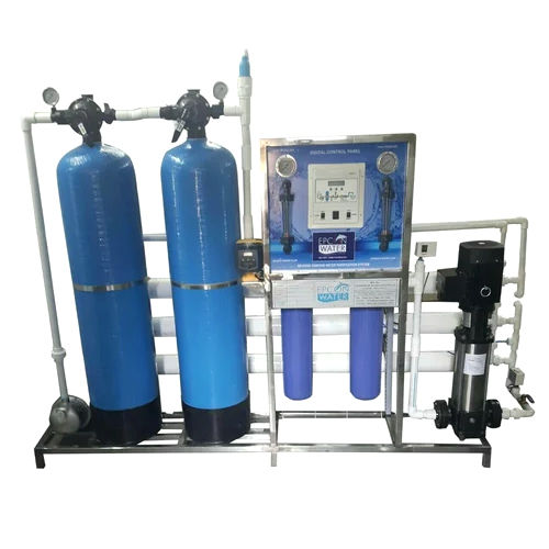 1000 LPH Semi-Automatic Reverse Osmosis Plant