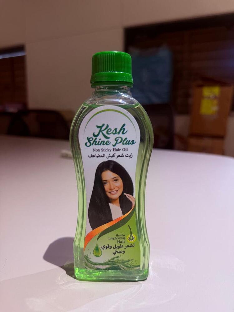 Kesh Shine Plus Hair Oil 500 Ml - Color: Green