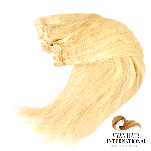 Blonde 613 Hair Cuticle Aligned Straight Virgin Human Hair