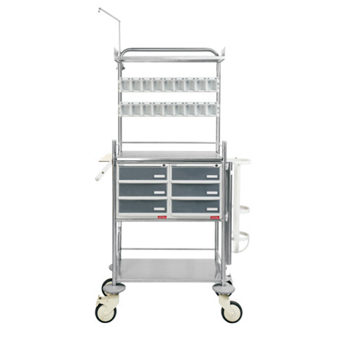 Premium Crash Cart Trolley - General Use: Commercial Furniture