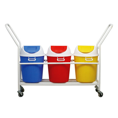 DK-1176 Deluxe Dustbin Trolley