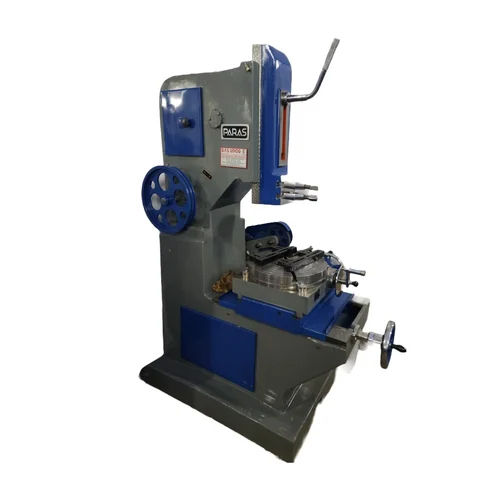 Silver And Blue Automatic Slotting Machine With Auto Feed