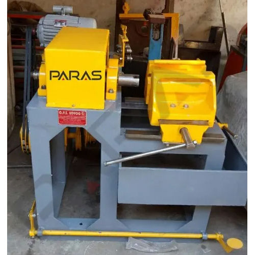 Yellow And Grey Semi-Automatic Chain Link Fence Machine