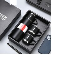 Triple Cup Flask Set