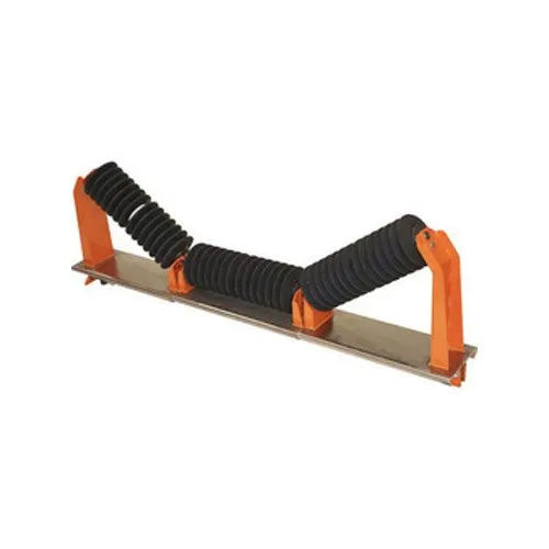 Black & Orange Conveyor Impact Idler