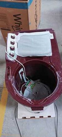 Washing Machine - Plastic, 7 kg Capacity, 700 RPM Spin Speed | 400 Watts Power Consumption, Compact 58 x 45 x 90 cm Design, 1 Year Warranty