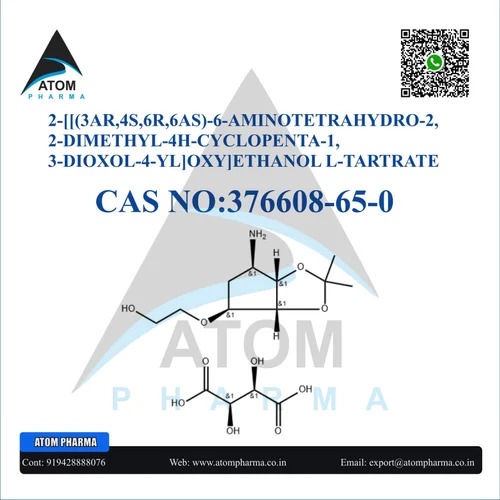 2 3AR 4S 6R 6AS  6 AMINOTETRAHYDRO 2 2 DIMETHYL 4H CYCLOPENTA 1 3 DIOXOL 4 YL OXY ETHANOL L TARTRATE INTERMEDIATE